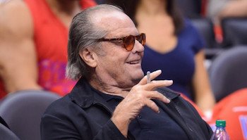 Jack Nicholson Cigarette Laker Game